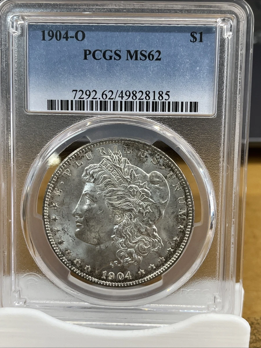 MS 62 Graded 1904 Year Morgan US Dollars (1878-1921) for sale | eBay