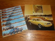 1976 Ford Mustang Cobra Huge Sales Brochure 76 Full-line Catalog 2-4-1 Deal