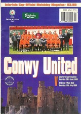 Conwy United v SV Ried / Charleroi Intertoto Cup 29 Jun & 13 Jul 1996