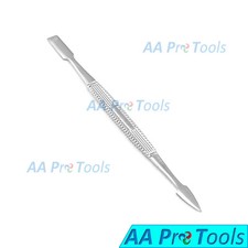 Professional Dual Tool Cuticle Pusher Double End Manicure Pedicure Nail Cleaner