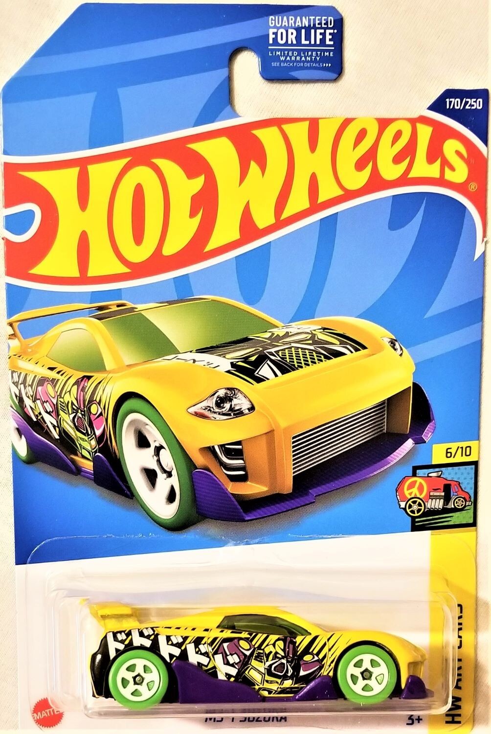 Hot Wheels - 2022 HW Art Cars 6/10 Ms-T Suzuka 170/250 (BBHCW44)