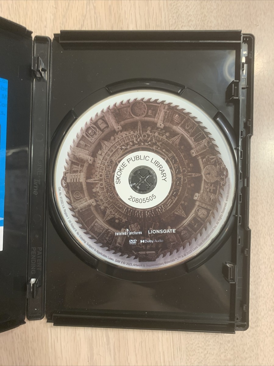 SAW X DVD 2023 PLAYS EX WITNESS THE RETURN OF JIGSAW HORROR CLASSIC | eBay SAW X DVD 2023 PLAYS EX WITNESS THE RETURN OF JIGSAW HORROR CLASSIC | eBay
