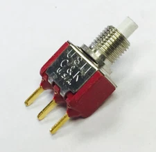 U811 PUSHBUTTON SWITCH SPDT 1A 120V U811SHZGE NEW!