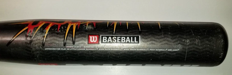 Bat Little League Wilson DEMARINI NITRO aleación (-9) 30” 21 oz. "Béisbol 2 1/4"" Da" Foto 2 de 4