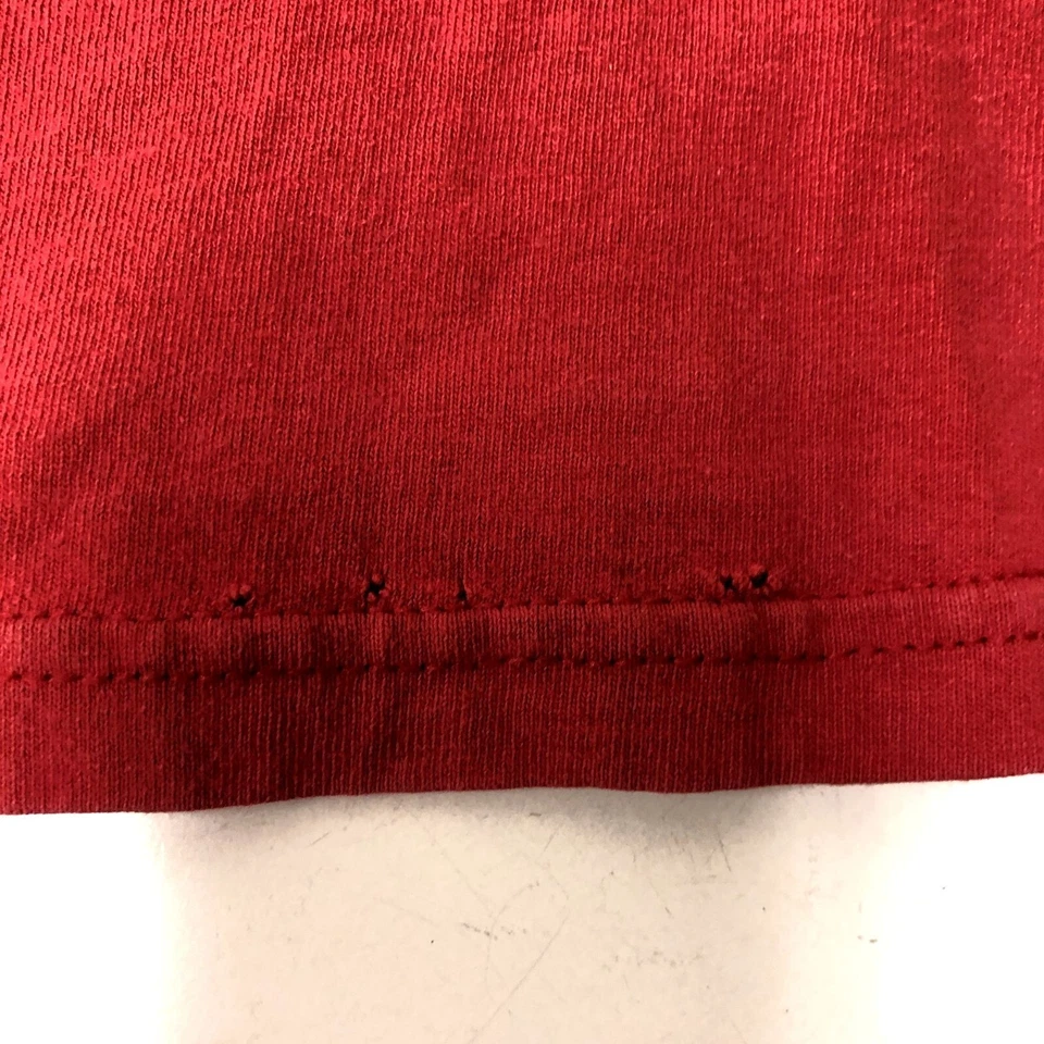 De Colección Años 90 Nike Hecha en EE. UU. Hombres ROJA Camiseta sin Mangas Entrenamiento Atlético Gimnasio MÚSCULO Camisa M Foto 4 de 4