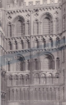 Ely Kathedrale Westwall unbenutzte Postkarte