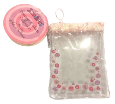 Bubble Font Bonne Bell Lip Smacker (Empty) Balm Bag Shimmer & Shine Collection