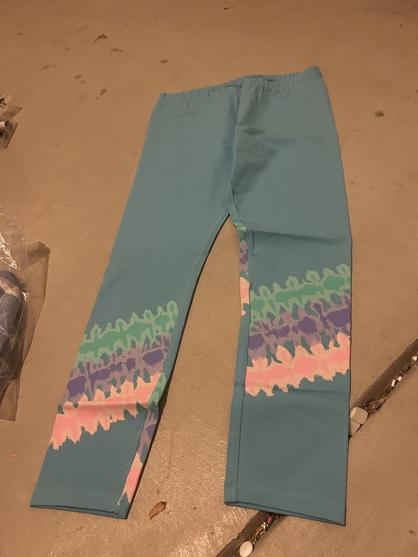 Girls Lands End Tie-Dye Pants Size Xl Brand New