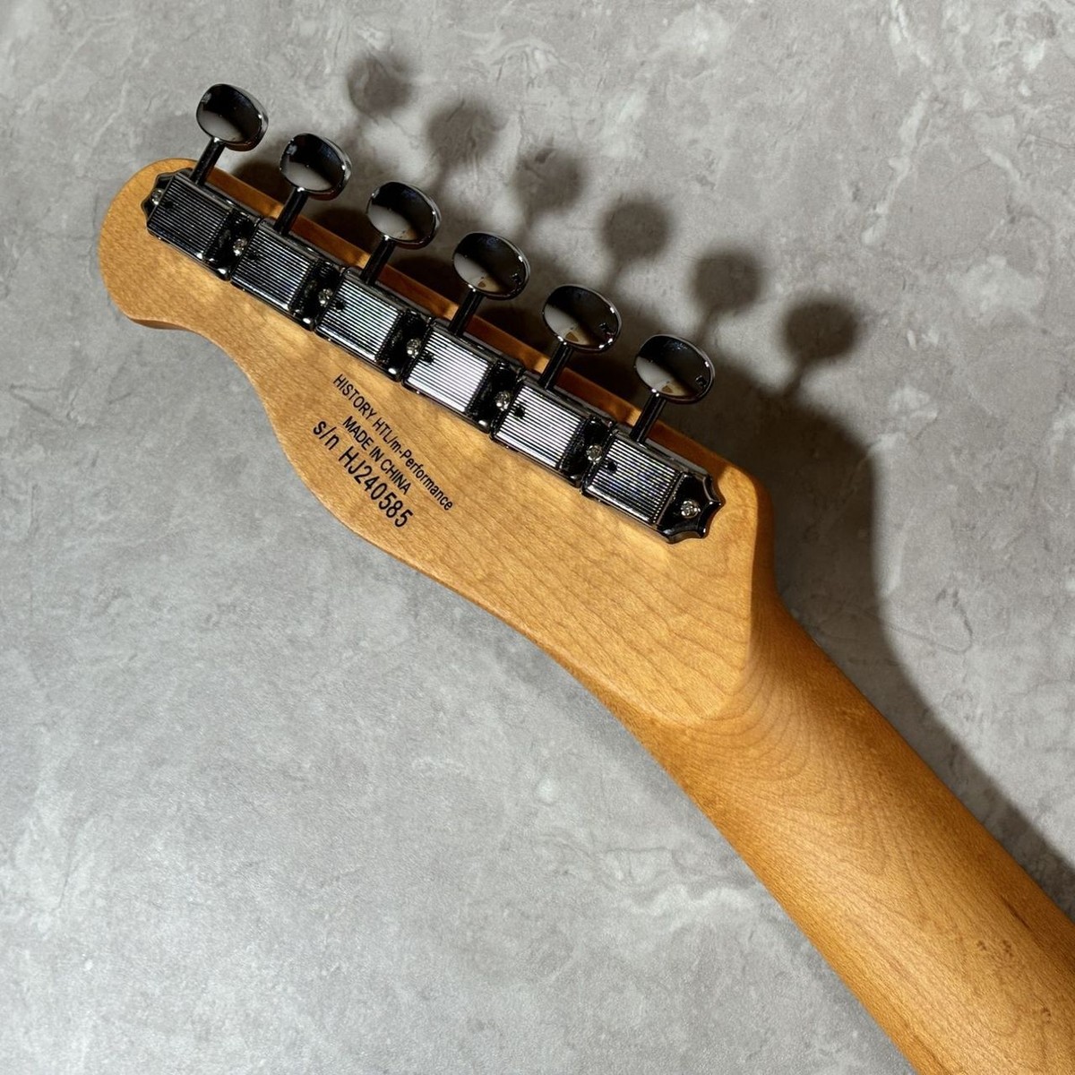 History HTL/m-Performance Vintage Natural Telecaster History HTL/m-Performance Vintage Natural Telecaster