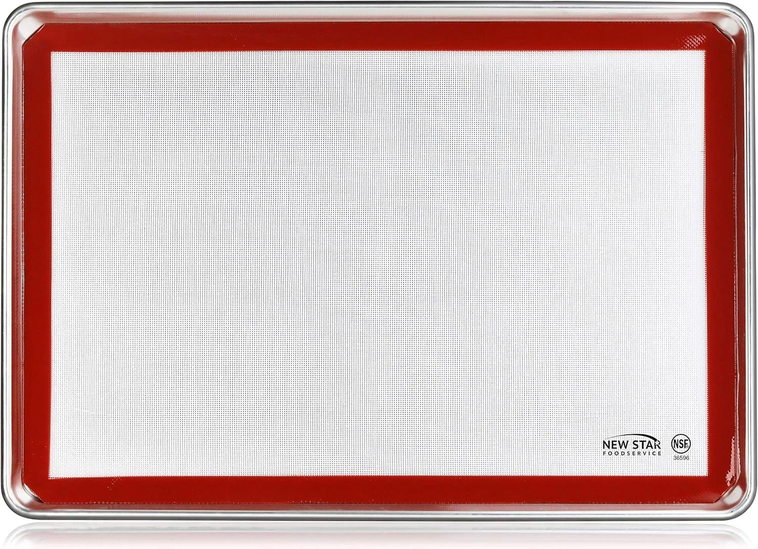 Commercial 18-Gauge Aluminum Sheet Pan & Silicone Baking Mat (18 X 26 Inch (Full