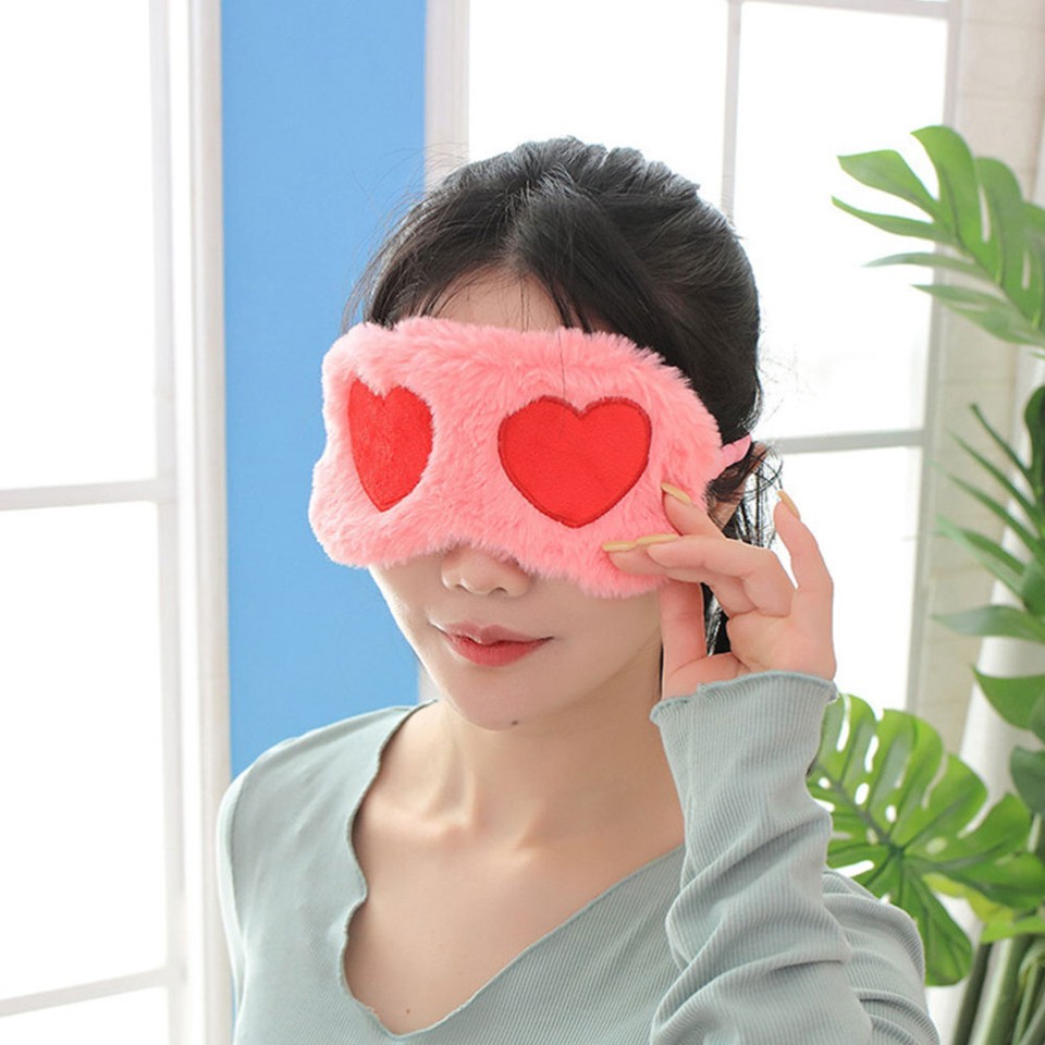 Teddy Kapuzenpullover Damen Mit Schlafmaske - Flauschiger Reise-Hoodie Mit Bärenohren