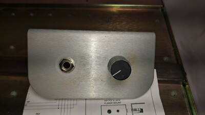 Harris PR&E Pacific Research & Engineering 99-1214 headphone volume panel repair