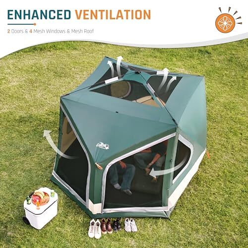 Ubuy Core Camping Tent Instant Tents For Camping 4/6/8 Person