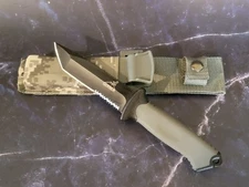 Gerber Prodigy Tanto Fixed Blade Knife 4.75" Camo Sheath Plain OR Serrated *NEW*