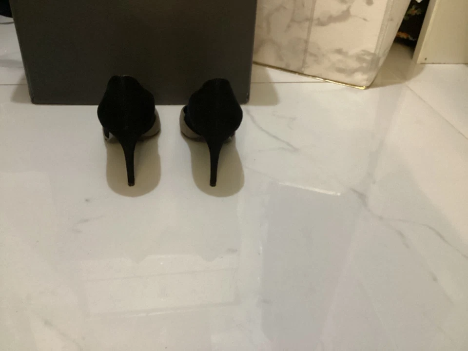 波利尼绒面革高跟鞋 7.5 码 — 第 3/4 张图片