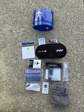 United Airlines Polaris Business Class Amenity Kit Tin Travel Celebrating 747