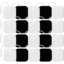 TENS Unit Replacement Pads 20 Pcs 2" x 2" Large Electrode Patches