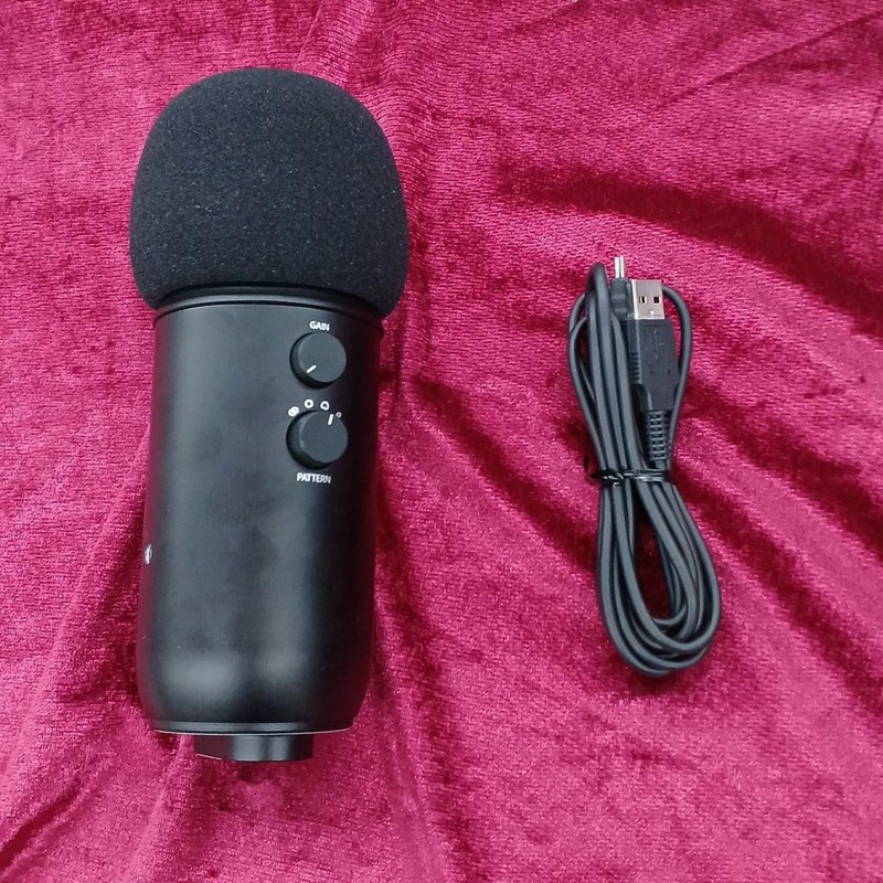 USB Microphone Model A00132 BLUE
