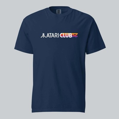 Atari Club Official Members Exclusive 2025 T Shirt Heavyweight XL NEW NIP    !
