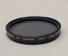Tiffen 55mm Circular Polarizer Lens Filter Made in Japan CPL