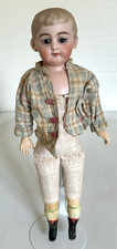 Antique Bisque Head 10" Boy w/Closed Mouth 30 B7 w/Repair