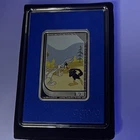 Agoro Looney Tunes 1 oz Silver Limited Edition Bugs vs Daffy16/30 Sapphire