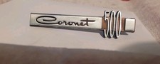 1966 Dodge Coronet 500 Glove Box Door Emblem Badge 66 Part 2661596 Read Ad