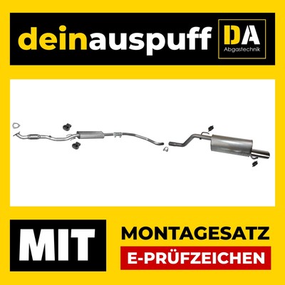 Auspuffanlage für Opel Corsa D 1.4 Auspuff J560