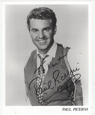 Paul Picerni Signed 8 x 10 Photo / Autographed Actor Untouchables