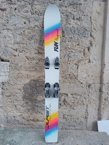 Monoski Parabolique Duret 150cm Avec Fixations Marker 7.0, Pour Femme/enfant