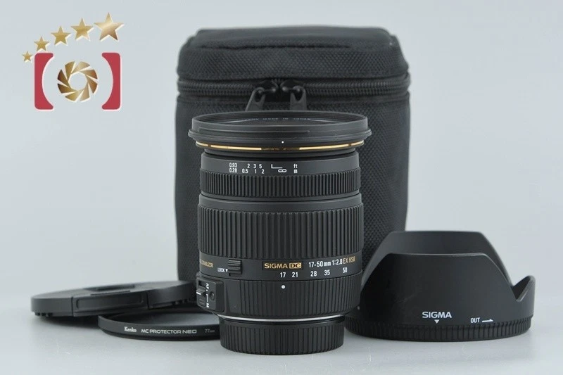 25+ Sigma Nikon F Camera Lenses 17-50mm Focal for sale | Updated