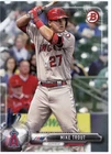 2017 Bowman Mike Trout #100 Angels
