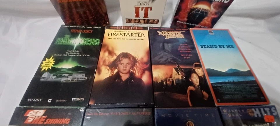 Stephen King Horror VHS 4 Sealed! IT, The Stand, Langoliers, The Shinning - Image 3 of 4