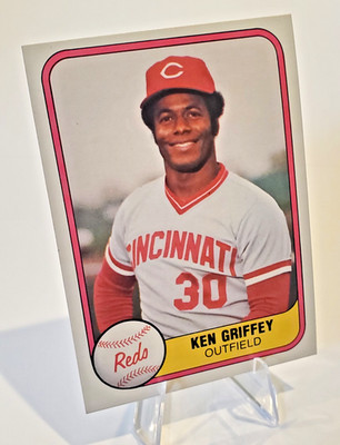 1981 Fleer - Ken Griffey Sr. #199 Cincinnati Reds Outfield