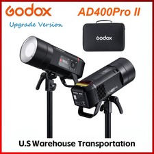 US Godox AD400 AD400Pro II 400Ws All-in-One Outdoor Flash,DSLR Portrait Lighting