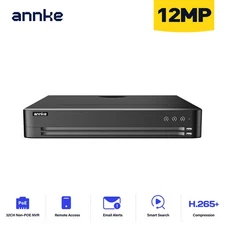 ANNKE 12MP 32CH NON POE Network Video Recorder NVR for Security Camera System