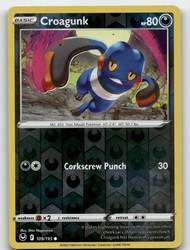 Croagunk 109/195 Silver Tempest Reverse Holo
