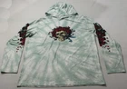 Grateful Dead x Section 119 Adults' UPF Tie Dye Bertha Roses Hoodie WR4 Multi XL