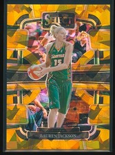 Lauren Jackson 2024 Panini Select WNBA Concourse Gold Ice Prizm #89 /10