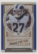 2019 Panini Chronicles Legacy Update Rookies Blue 12/25 Darrell Henderson 0v0