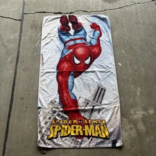 Y2K Marvel Comics Spider-Man Spider Senses Kids Bath Towel