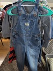 Oshkosh B'Gosh Blue Denim Overalls Size 4T with heart pocket.  Valentine's Day — photo 1