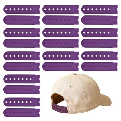 Snapback Extender, 11 Set Adjustable Plastic Hats Snap Buckle
