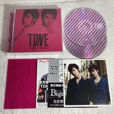 Tohoshinki TONE CD DVD (Japan Version) Dong Bang Shin Ki CD Rare OOP JPop