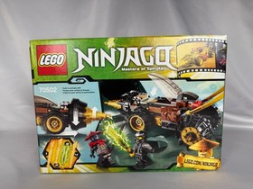 LEGO Ninjago Lot: Warrior Bike (70501) + Cole's Earth Driller (70502) - New/Seal