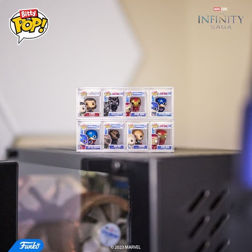 Funko Bitty Pop! Marvel the Infinity Saga 4-Pack Series 4 Marvel Avengers - Picture 2 of 5
