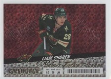 2024-25 Credentials Debut Ticket Access Horizontal Red /99 Liam Ohgren #141 0wu7