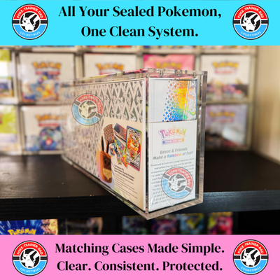 Acrylic Display Case Pokemon Prismatic Evolutions SPC Super
