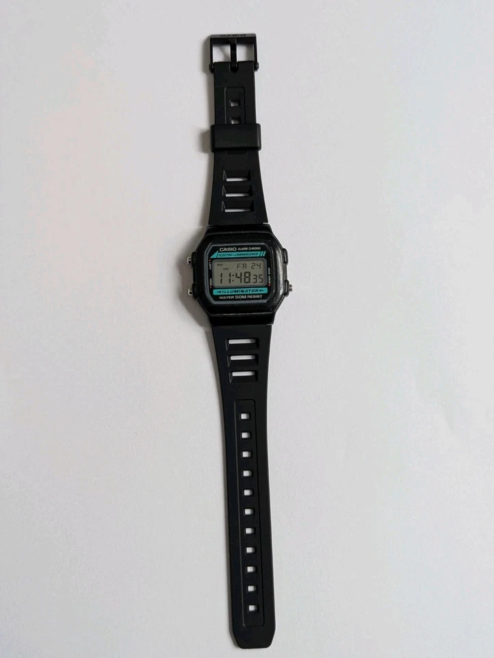 Casio W86 illuminator Digital Watch 50m Water resistant - Image 4 of 4