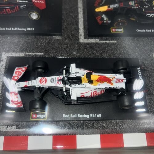 NEW Bburago 1:43 Red Bull Formula Racing Die-cast Model 6-pack - Picture 4 of 18